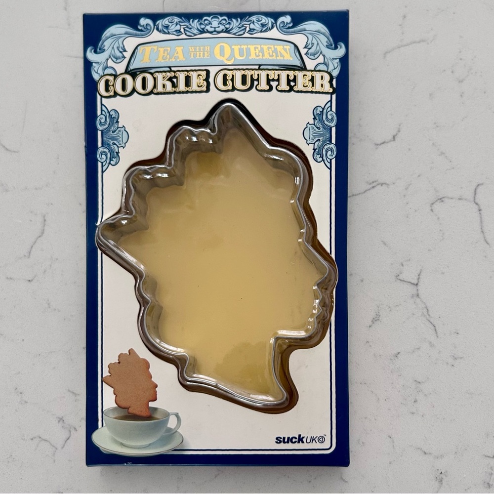 Tea With The Queen Cookie Cutter New in Box Elizabeth Britain Royal Bridgerton